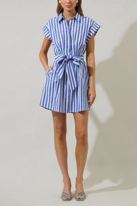 Sugar Lips Samera Button Up Mini Dress