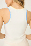 P.J. Salvage Cabana Paradise Fitted Tank Top