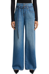 Seven For All Mankind Belted Wide Leg