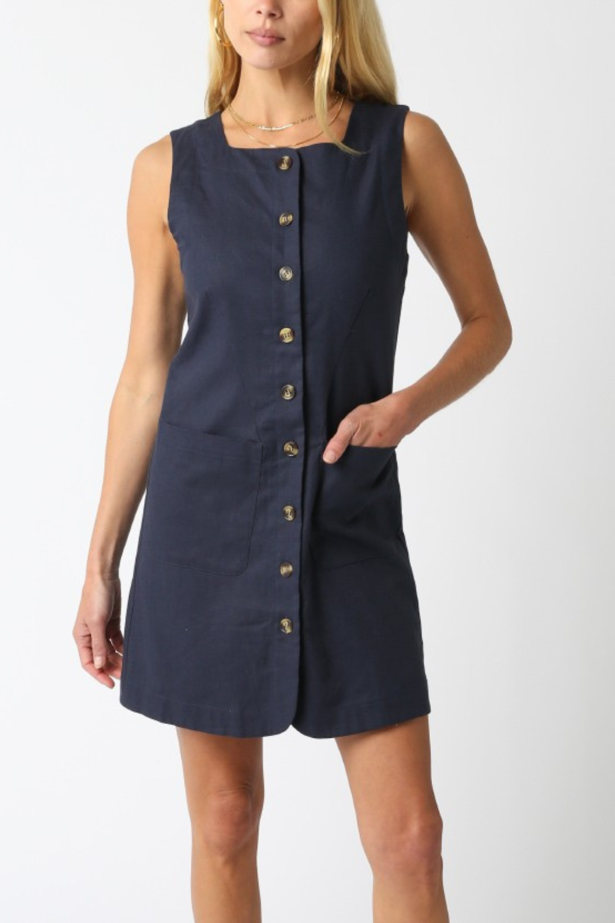 Tinley Button Dress