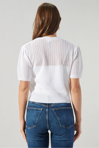 Sugar Lips Leighton Crochet Knit Cardigan