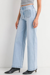 JBD Mini Patch Pocket Wide Leg