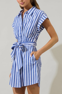Sugar Lips Samera Button Up Mini Dress
