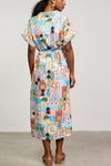 SRB Button Front Maxi Dress