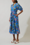 Sugar Lips Beth Button Down Midi Dress