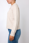 Button Up Structured Cardigan