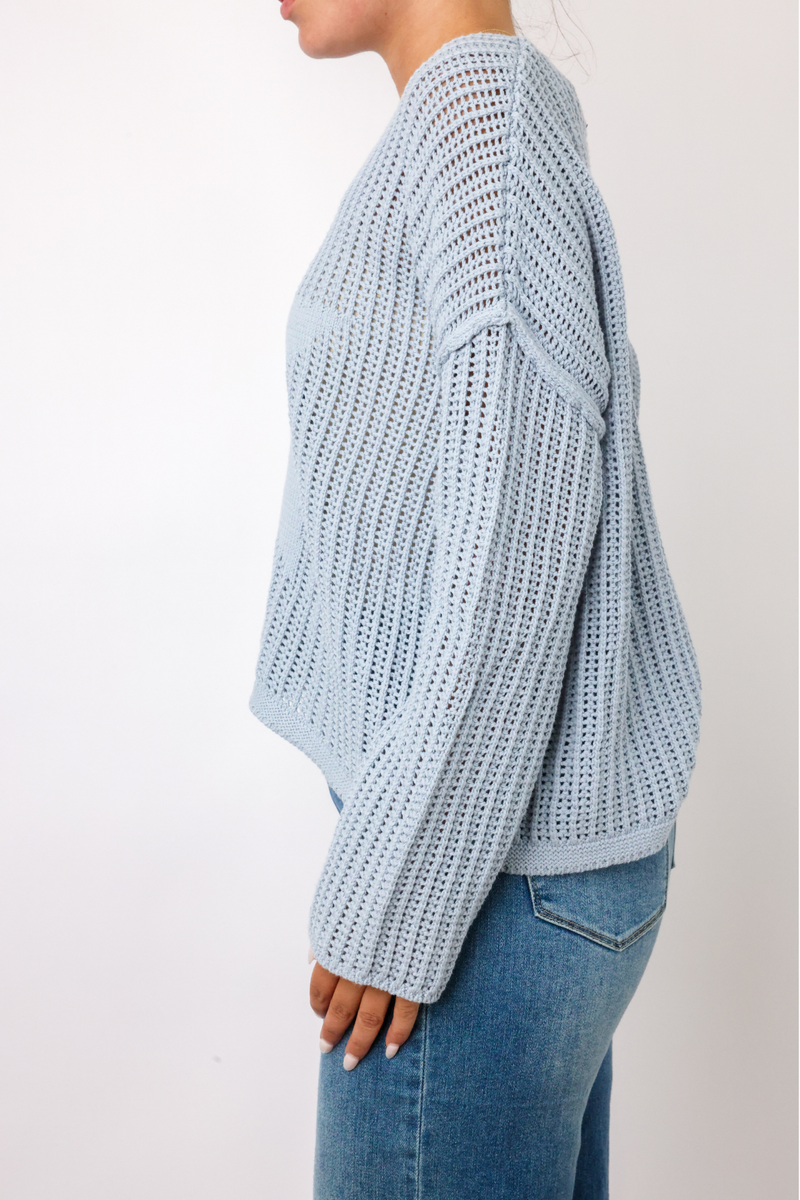 Star Crochet Sweater
