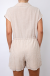 Dolman Button Down Romper