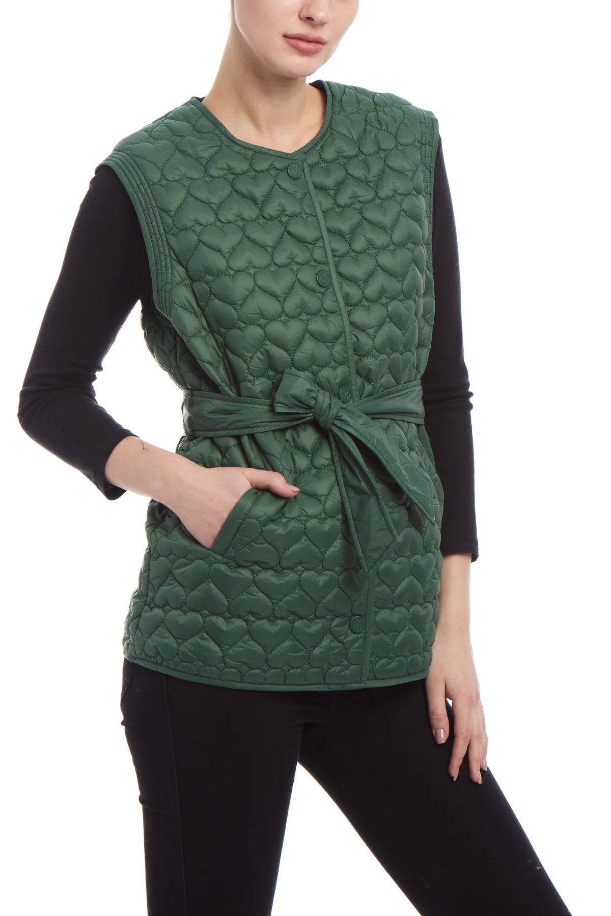 Kate Heart Puffer Vest