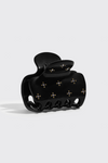 Rhinestoned Medium Puffy Claw Clip