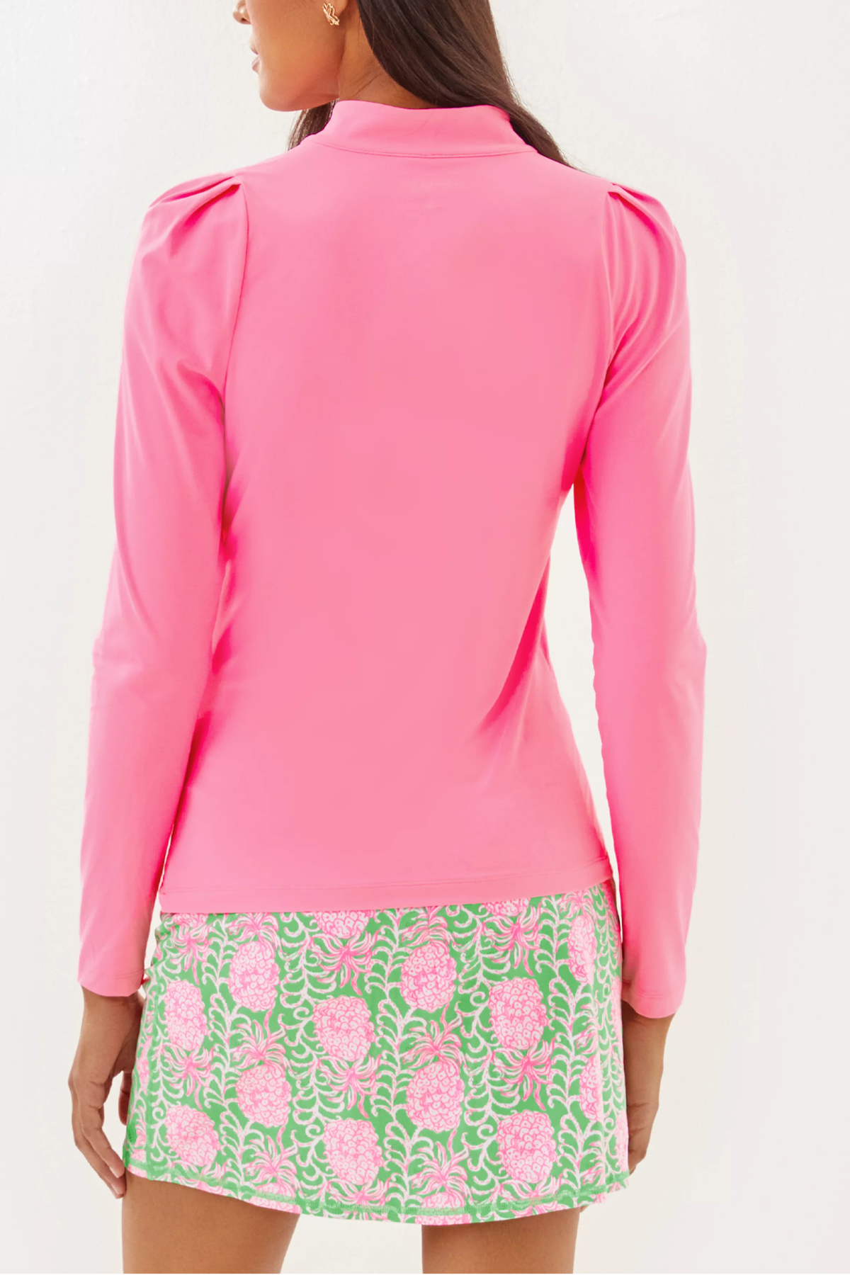 Lilly Pulitzer Sania Half Zip Sunguard