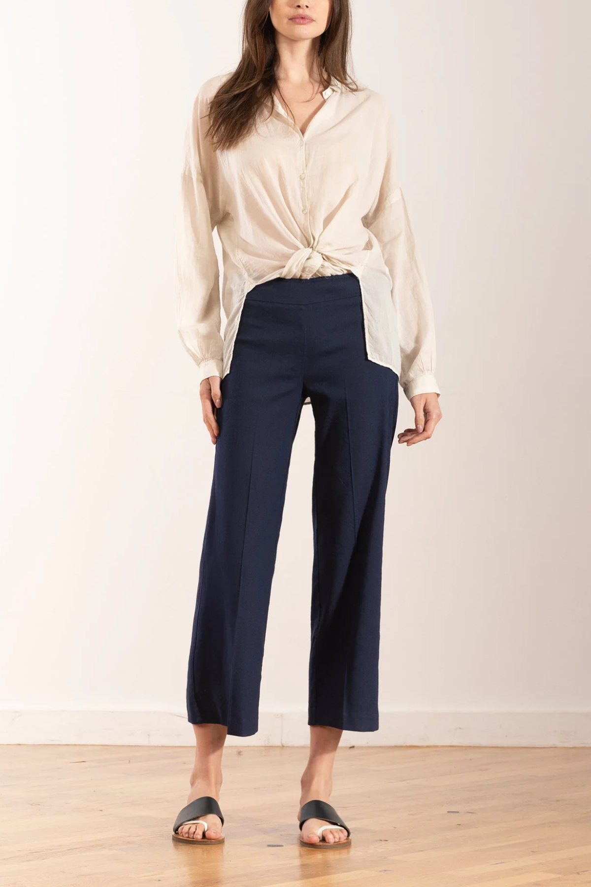 Alex Stretch Linen Pants