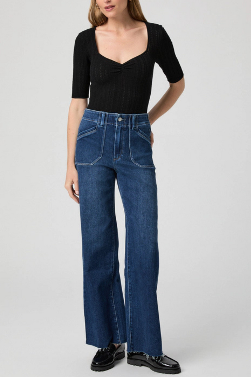 Paige Anessa Wide Leg Jean