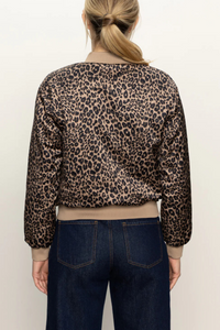 Monroe Sateen Bomber Jacket