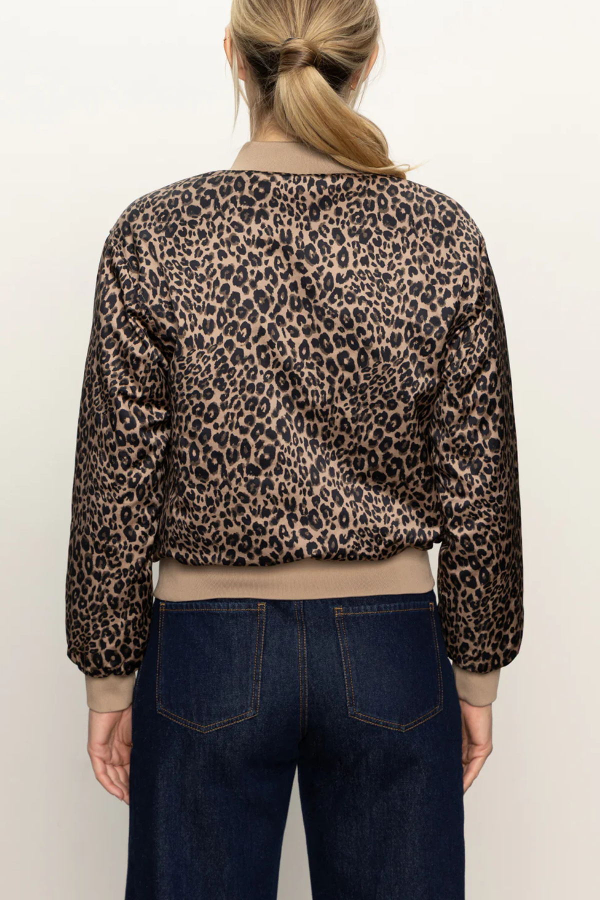 Monroe Sateen Bomber Jacket