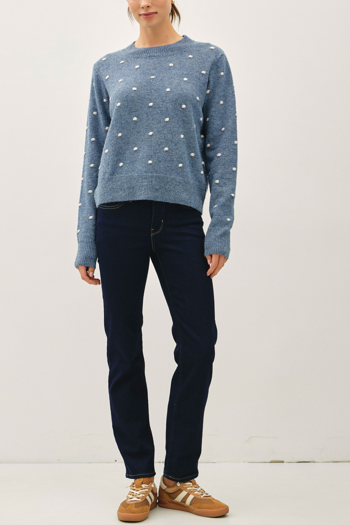 Lexi Dotted Knit Sweater