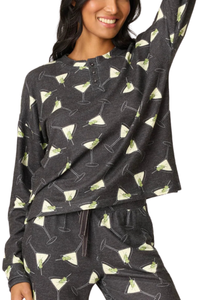 P.J. Merrier With A Martini Long Sleeve