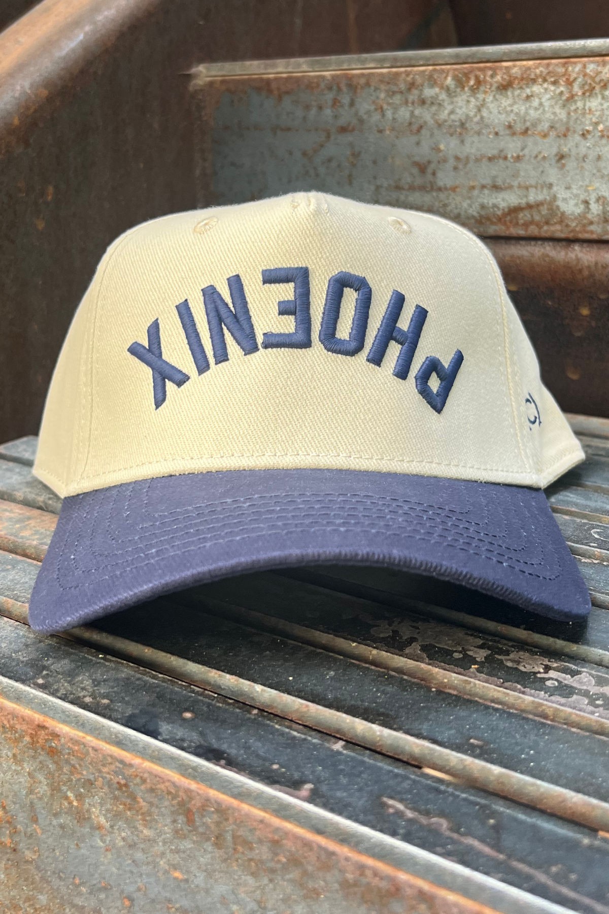 Upside Down Phoenix Vintage Hat