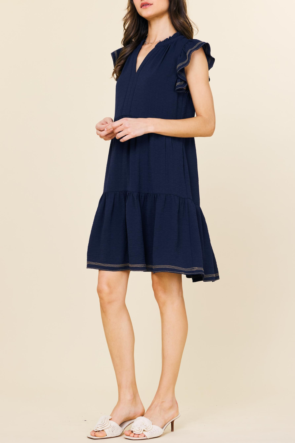 SRB Contrast Stitch Dress