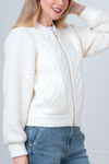 Cable Knit Jacket