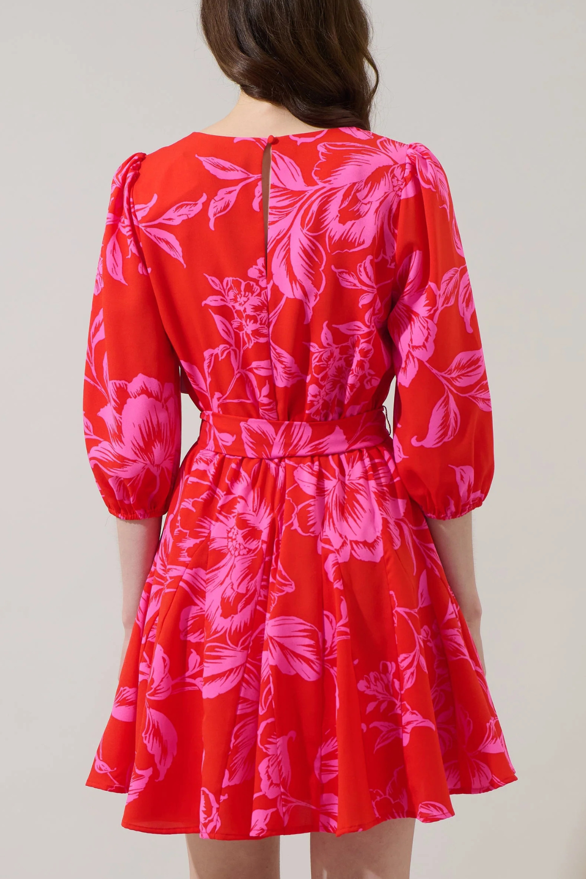 Sugar Lips Collins Godet Mini Dress