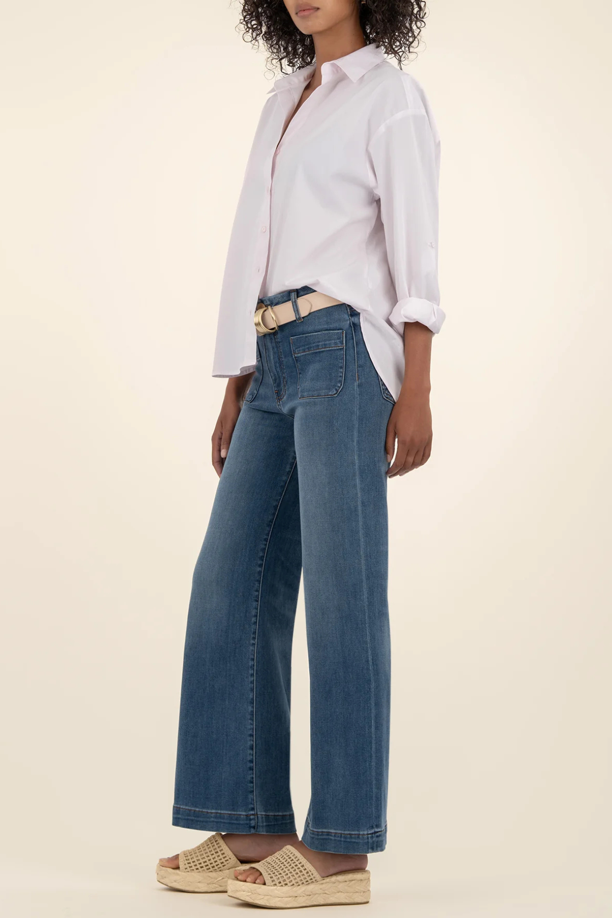 Kut Meg High Rise Wide Leg