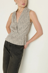 Nation Ltd Nina Wrap Front Top
