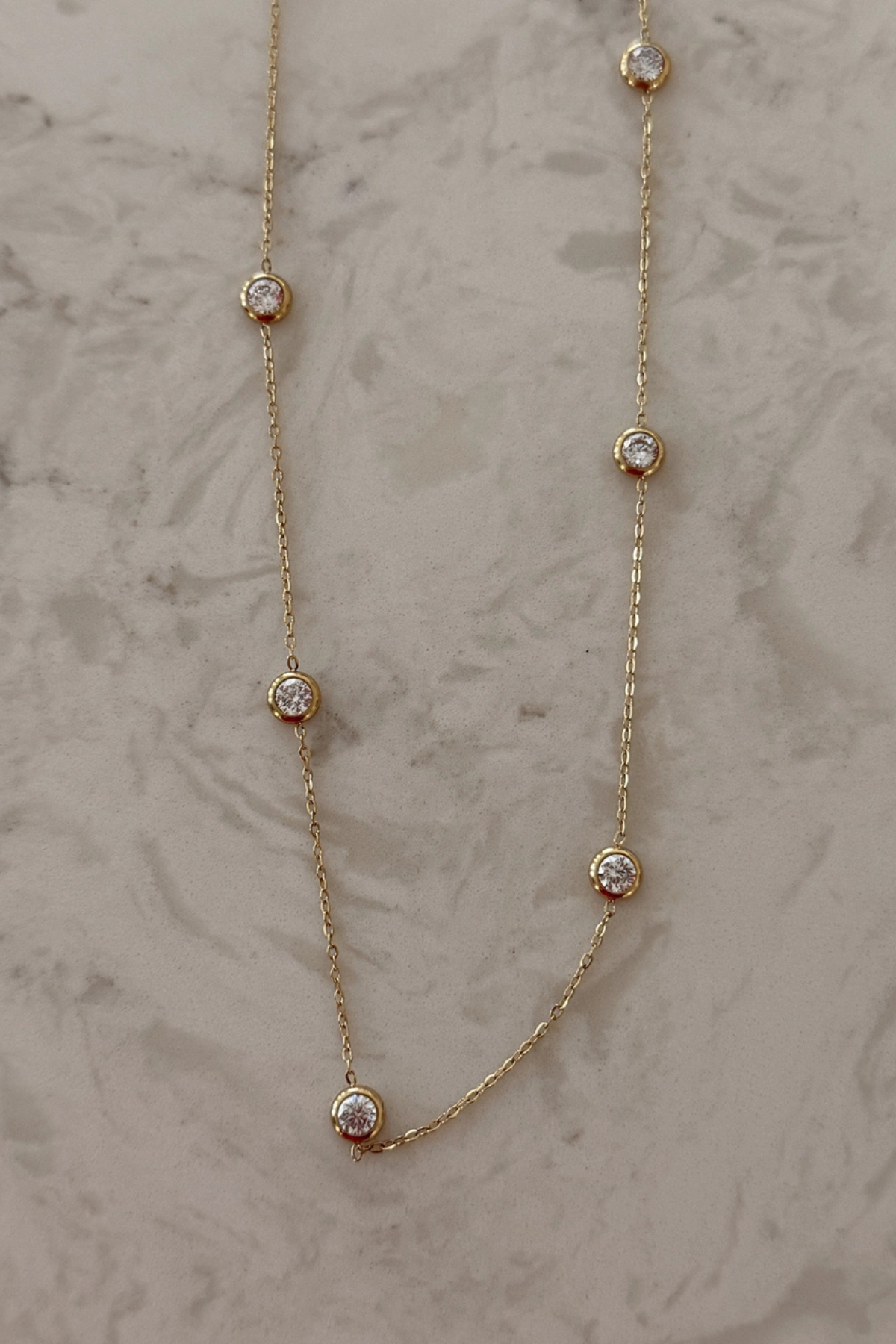 Dainty CZ Necklace