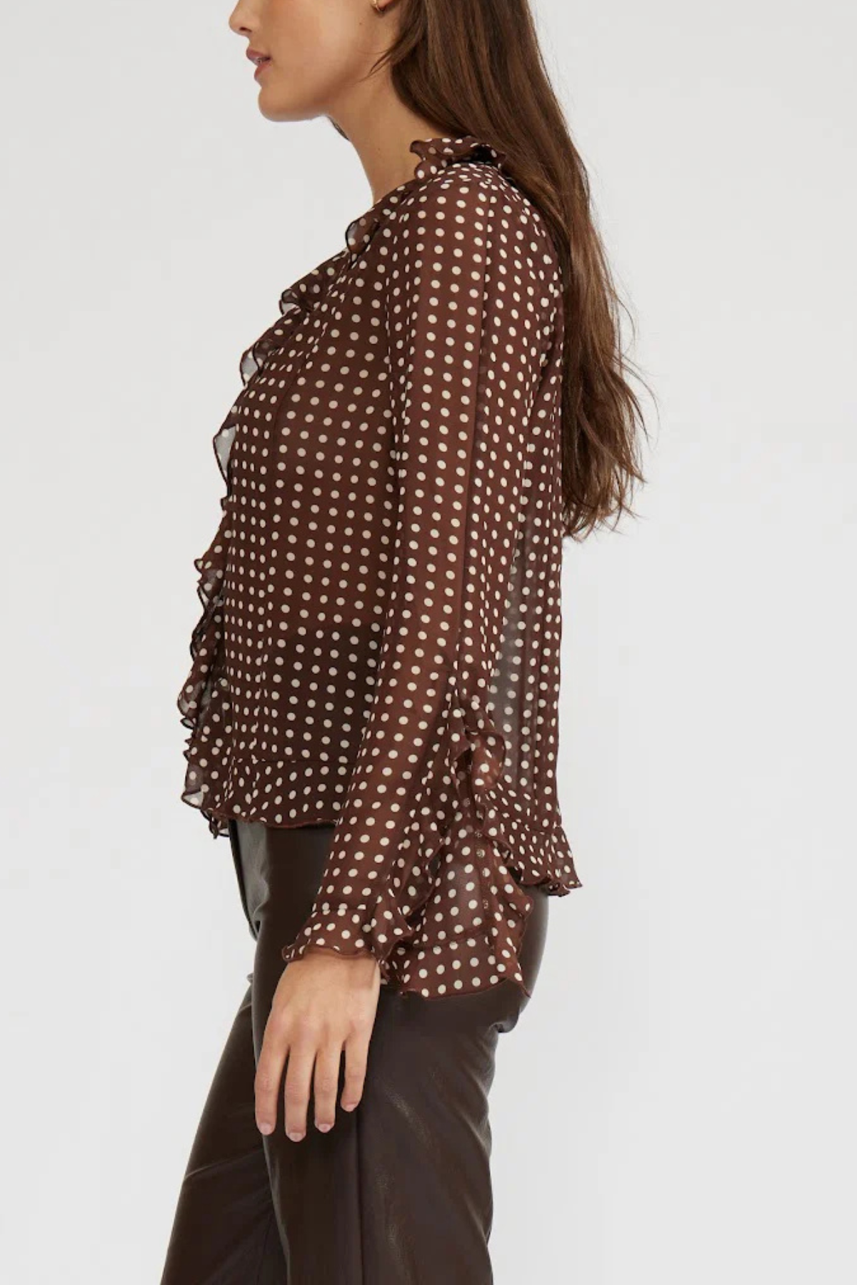 Liza Ruffle Top
