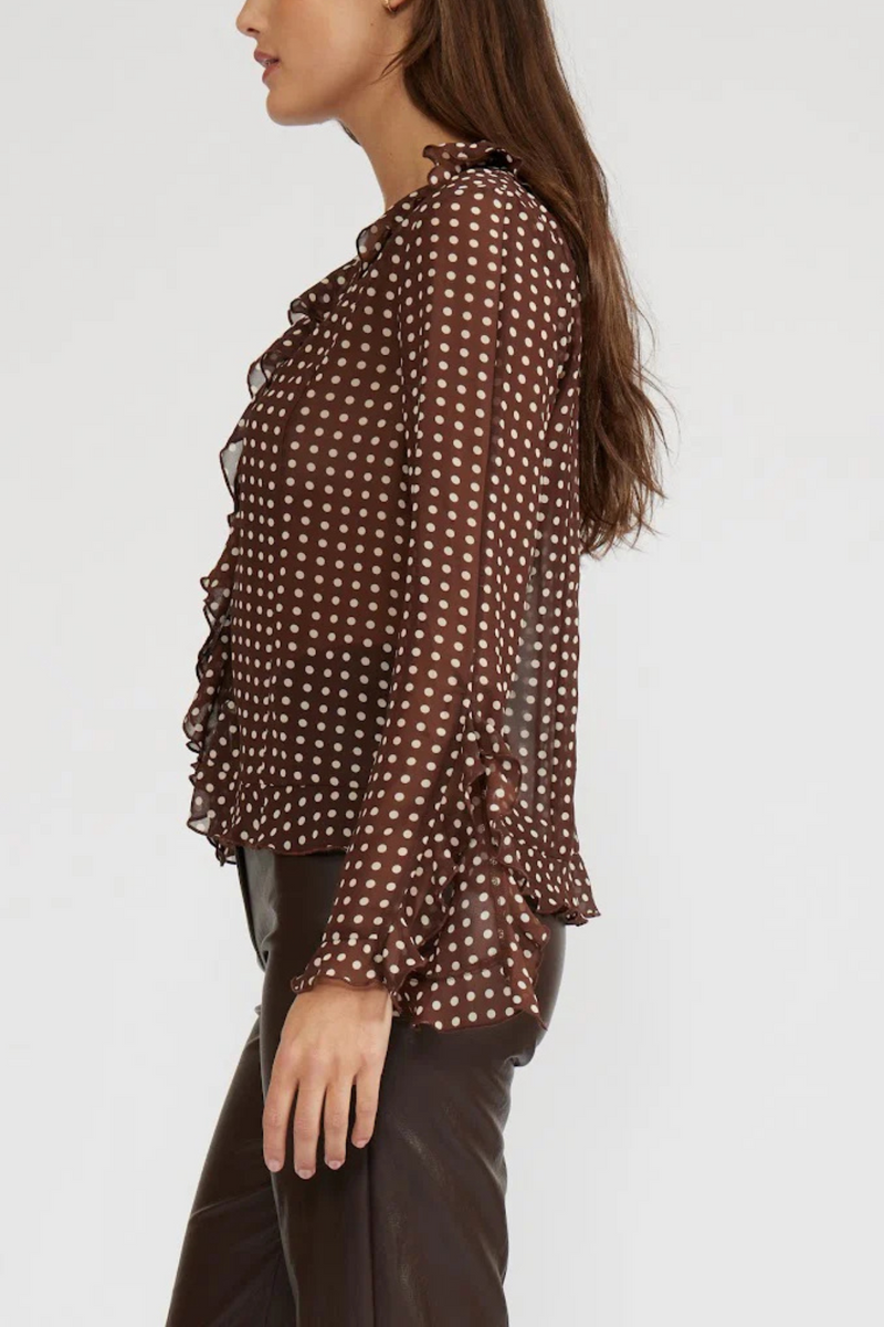 Liza Ruffle Top