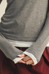 Layering Crew Neck Top