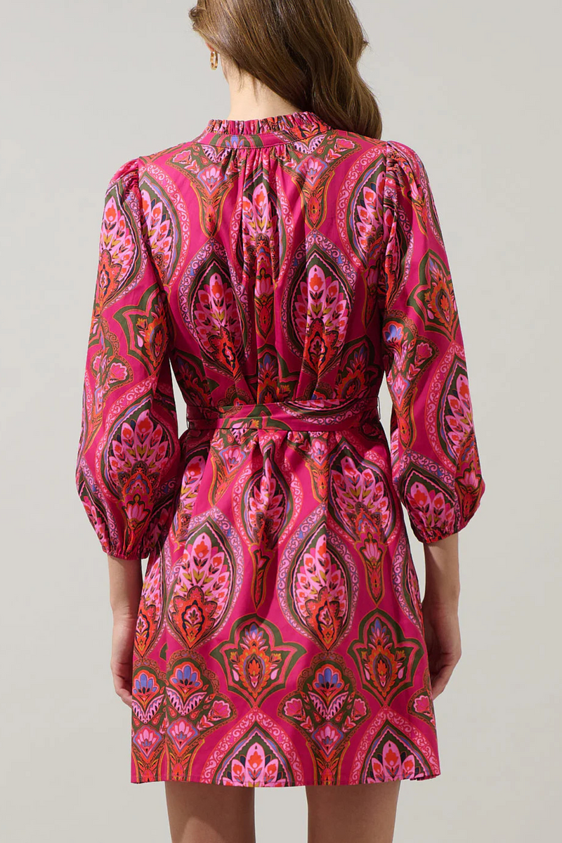 Sugar Lips Eira Poplin Mini Dress