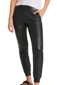 Commando Faux Leather Jogger