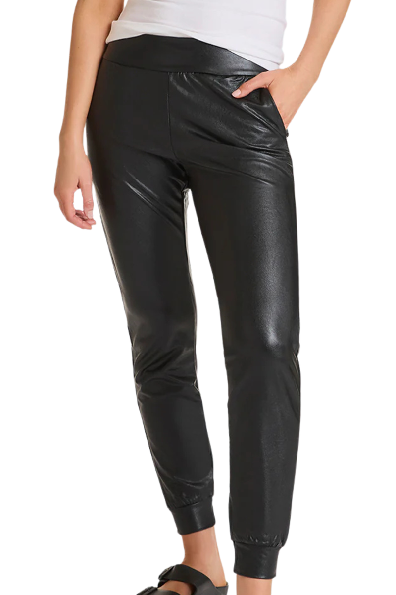 Commando Faux Leather Jogger