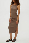 Michael Stars Wren Ribbed Midi Dress