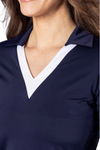 Golftini Long Sleeve Say Yes Polo