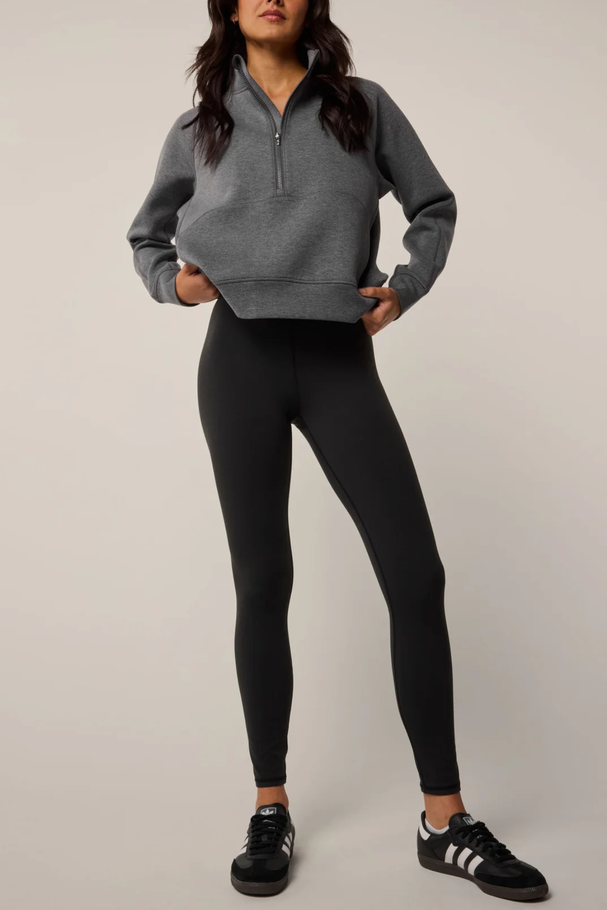 Greyson Kristina Melange Half Zip