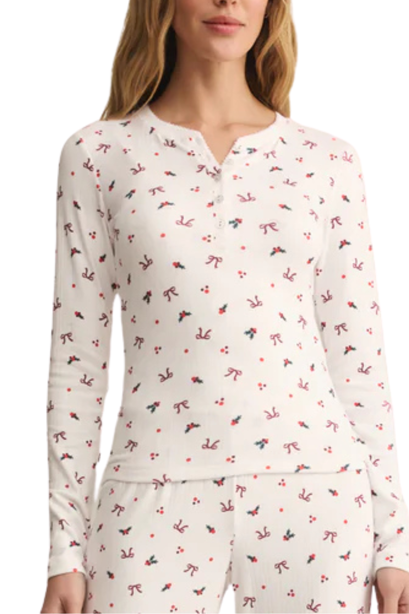 Z Supply Holly Long Sleeve Top