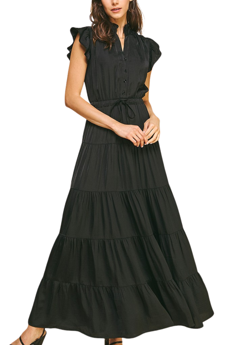 Satin Maxi Dress