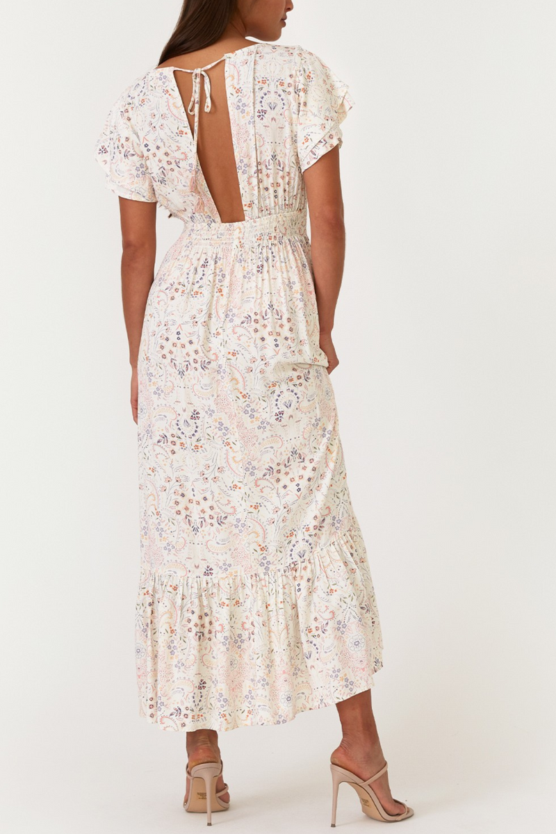 Floral Two Tier Maxi Dress