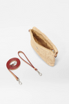 MZ Wallace Raffia Convertible Crossbody