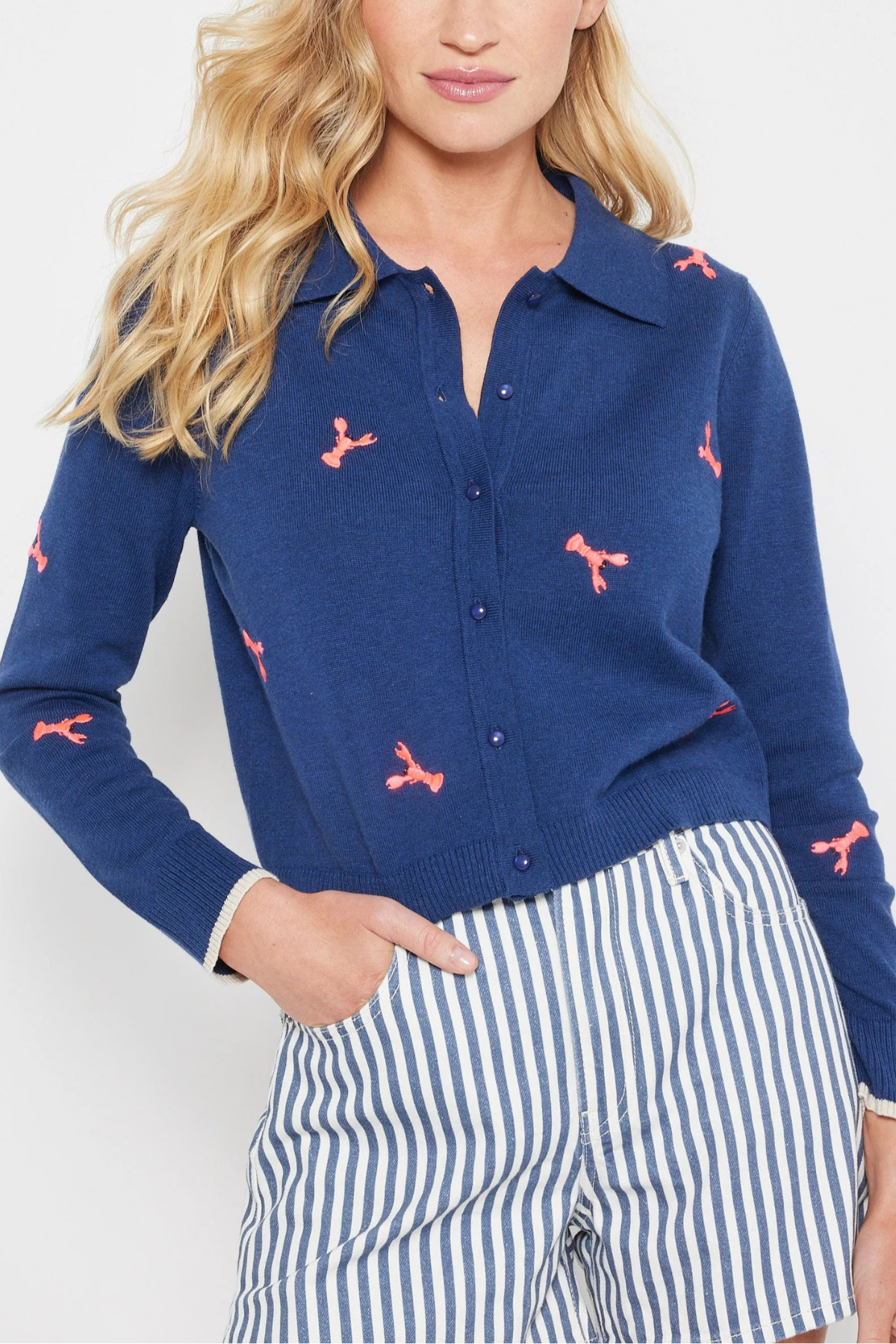 Lisa Todd Summer Snap Sweater