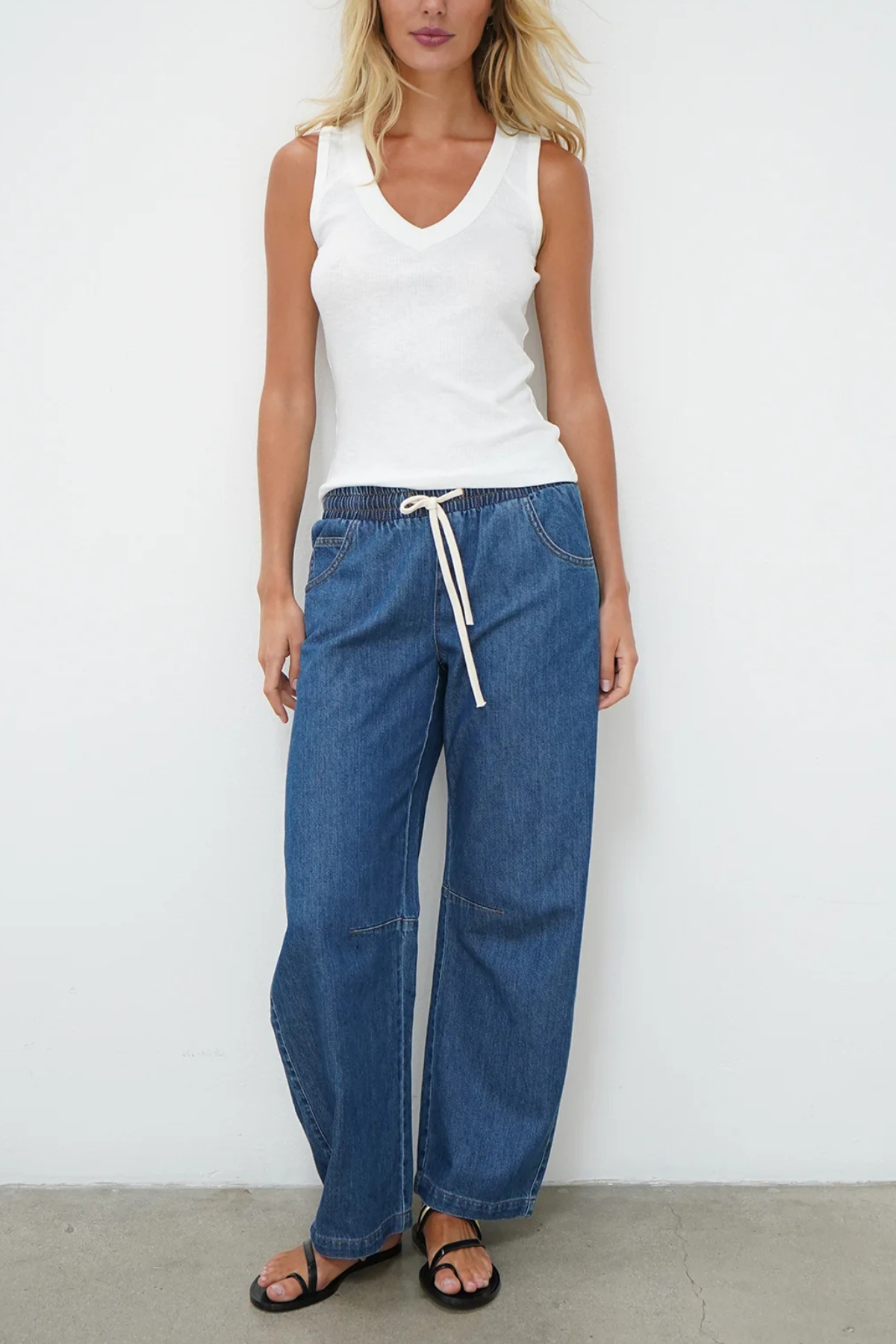 Lenny V Neck Top