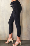 Venti6 Fringe Crinkle Jogger