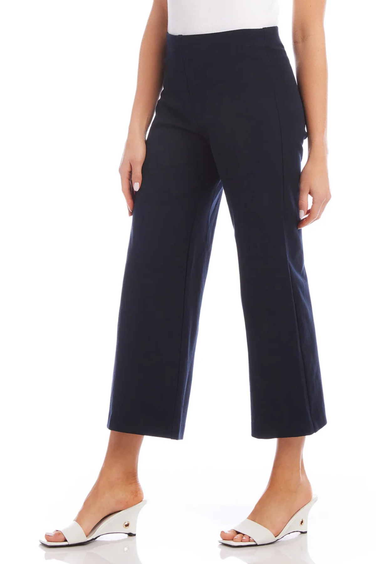 Fifteen-Twenty Wide-Leg Cropped Pants