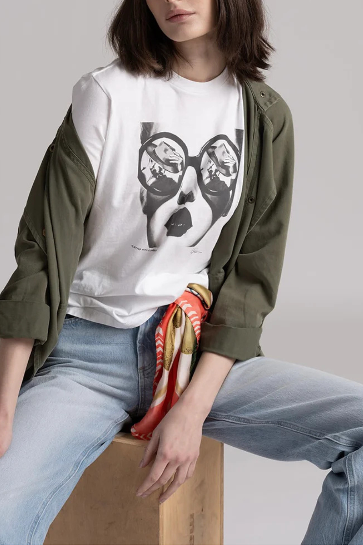 CPRESS STUDIO Flirting With Cowboys Mushie Tee