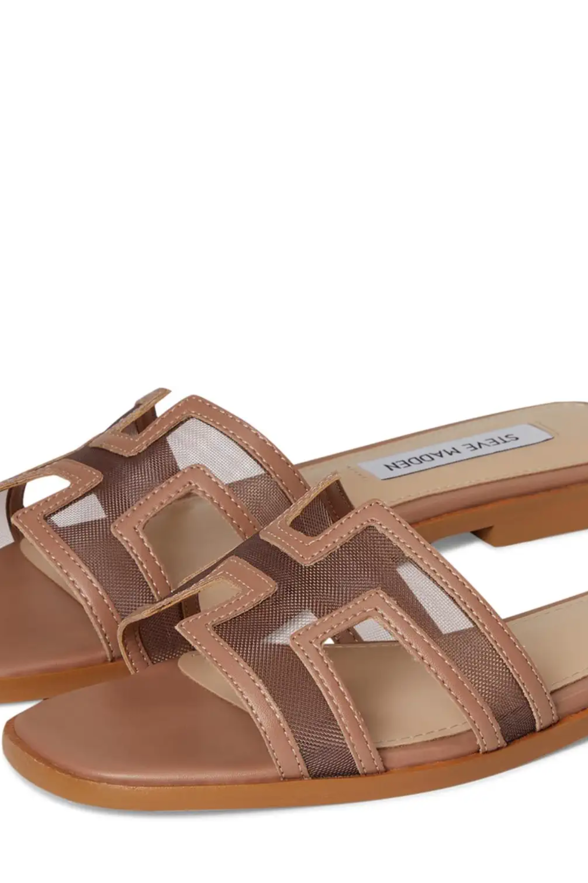 Steve Madden Hadyn Mesh Flat Slide Sandals