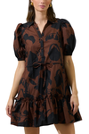 Somerton Floral Stacie Button Down Mini Dress