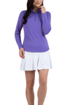 IBKUL Long Sleeve Mock Neck Top