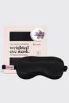 Lavender Weighted Satin Eye Mask